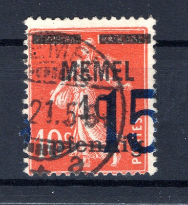 #ad Memel 34 Pressure On Extreme Shifted Postmarked DA4890 AU $19.13