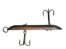 Copper Fishing Jig With Treble Hooks Rockfish Saltwater Lure Fish Sport