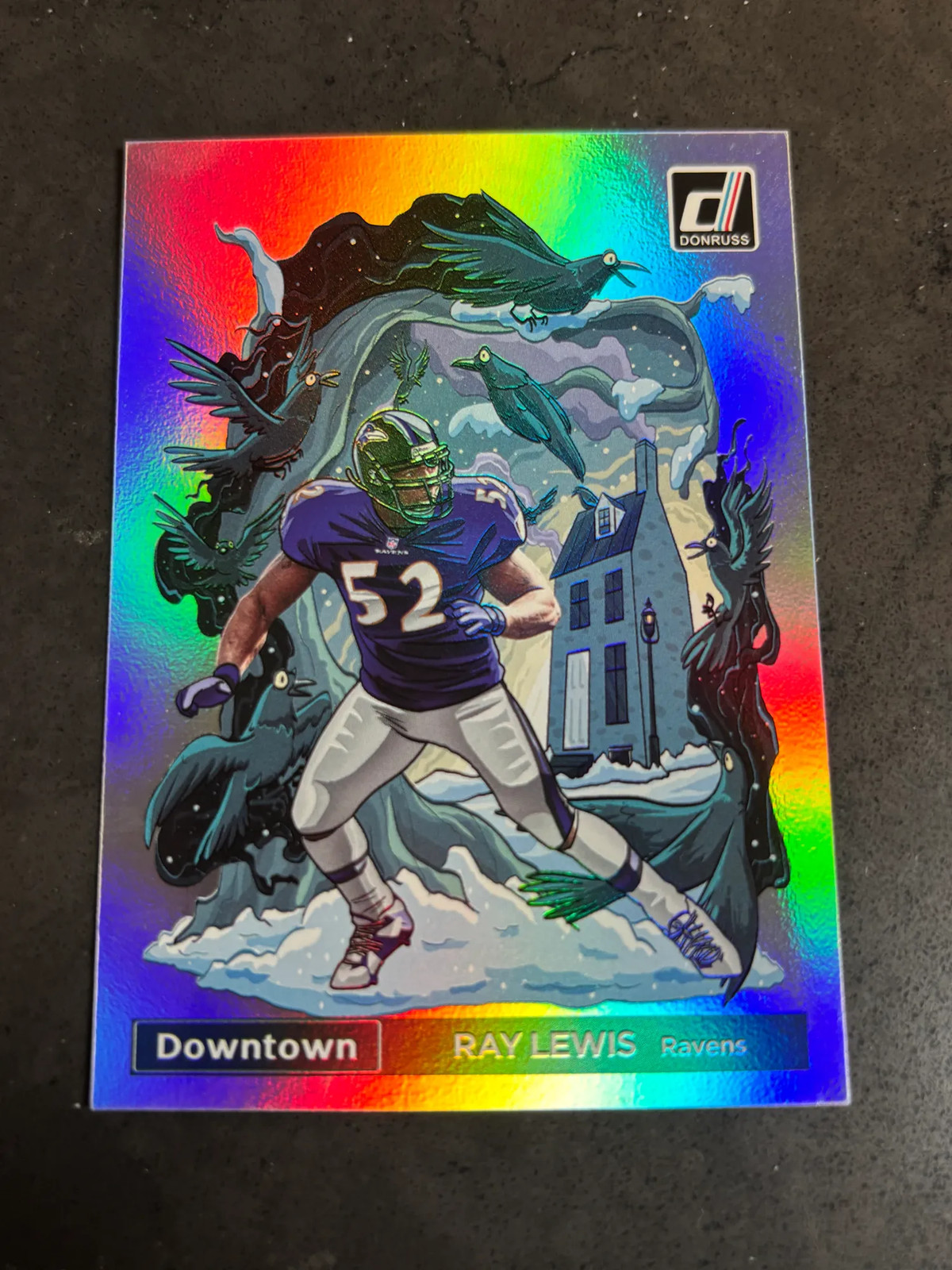 Ray Lewis 2022 Panini Donruss Downtown #DT-RL