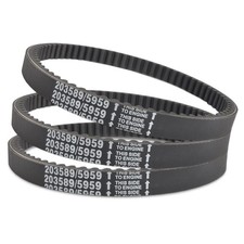 3Pcs Drive Belt 30 Series Go Kart Torque Converter Replacement Compatible wit...