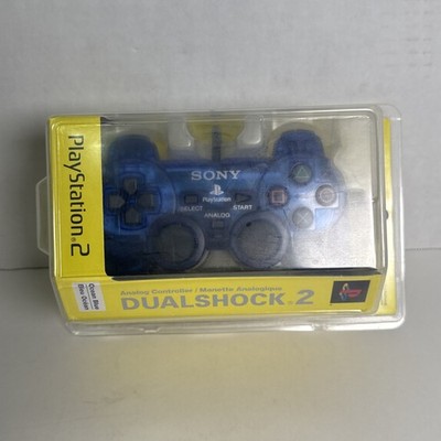 NEW SEALED OEM PS2 PLAYSTATION 2 DUALSHOCK 2 OCEAN BLUE CONTROLLER SCPH-10010
