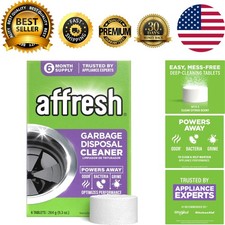EPA Certified Garbage Disposal Cleaner: 6 Foaming Tablets for Deep Cleaning
