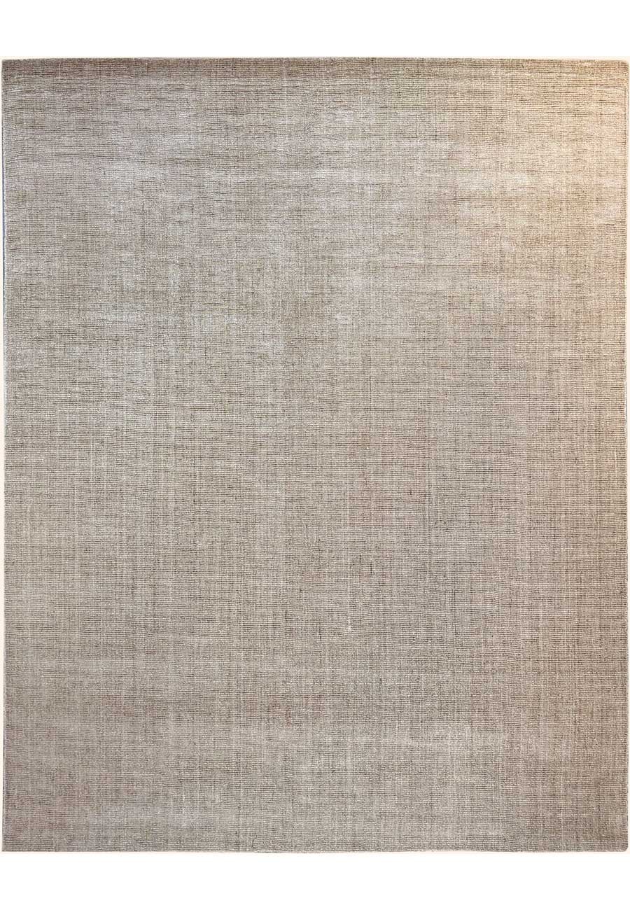 New Modern Luxury Handmade Hand Loom Silk Color Beige Design Area Carpet Rug