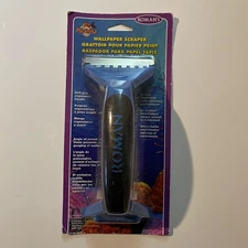 Roman’s Wallpaper Removal Scraper with Roller 3.25” Angled Steel Blade Soft Grip