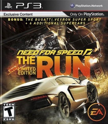 Need For Speed: The Run - Limited Edition Sony Playstation 3 Game