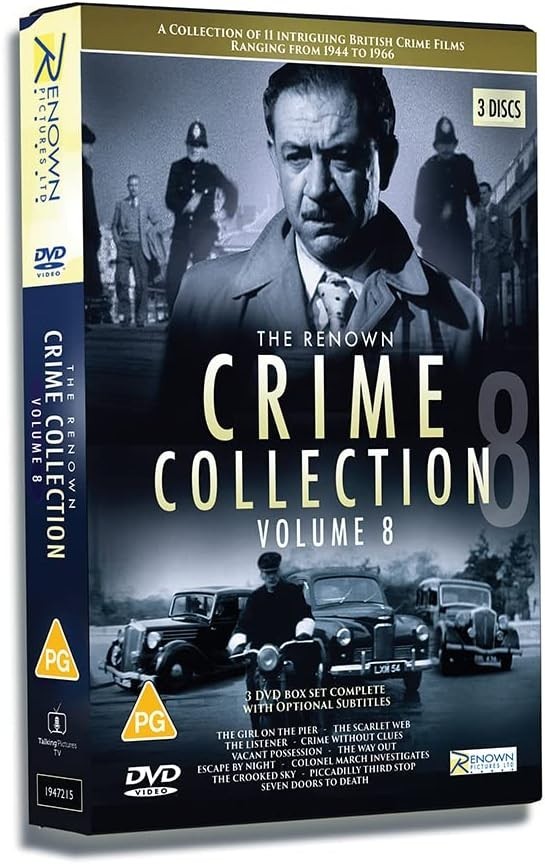The Renown Crime Collection - Volume 8 (3-Discs, 11 Films) DVD Boxset