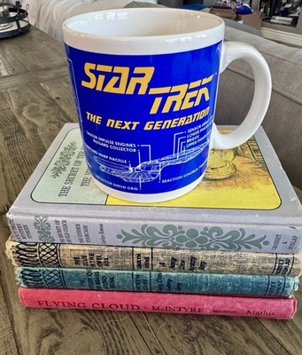 Star Trek The Next Generation Mug 1994 USS Enterprise NCC 1701 D Pfaltzgraff