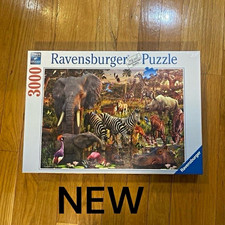 Ravensburger 3000-Piece Interlocking Jigsaw Puzzle Animals Cardboard 17 037 1