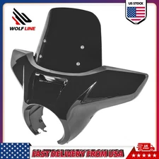 WOLFLINE Windshield Headlight Cowl Kit for Honda Rebel 1100 2021-2025 Black