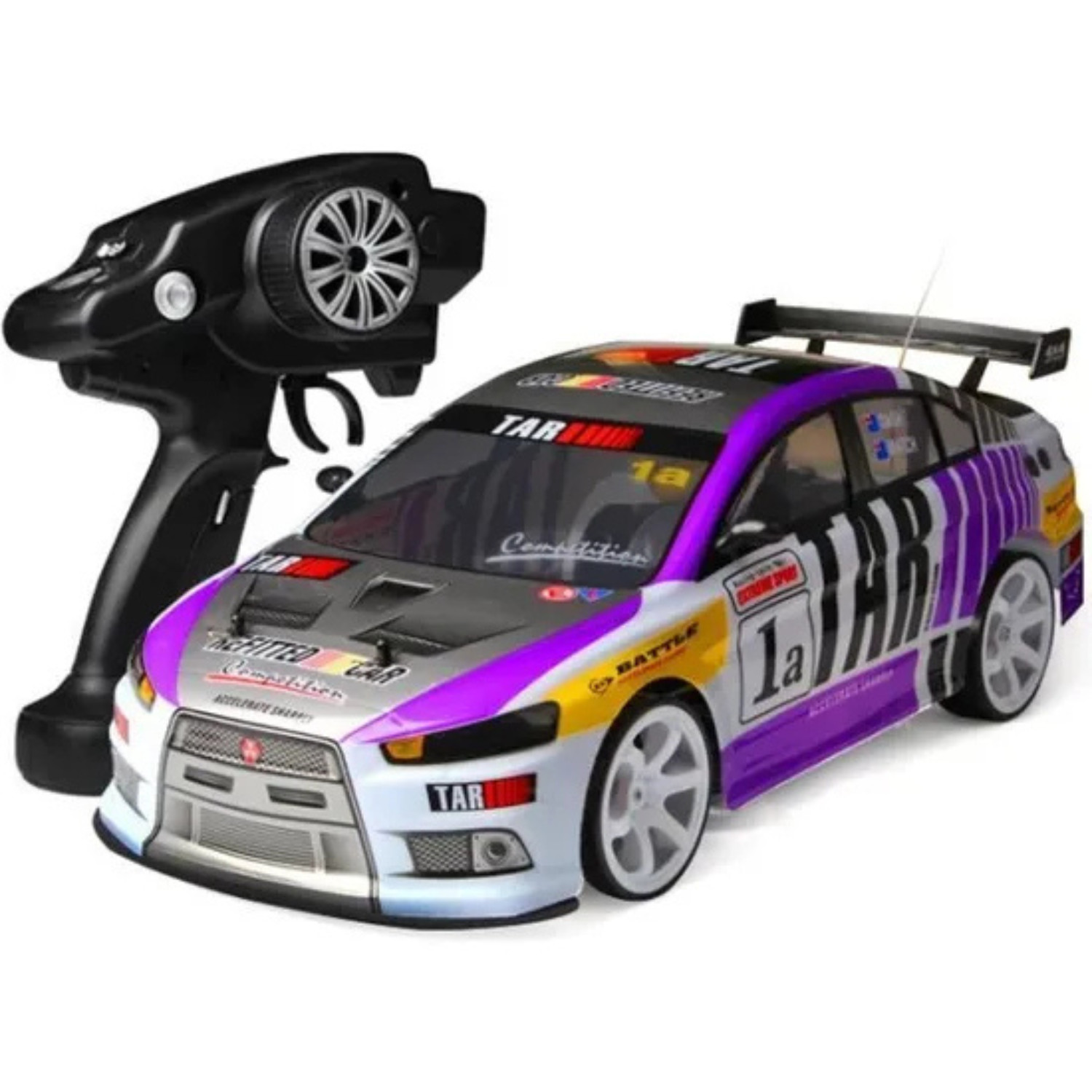 Voiture Télécommandée Course RC 1/10 Idée Cadeau Idéale Ados et Adultes Passionnés