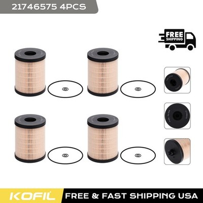 4* 21746575 Oil Filter For Volvo D8K D5K Penta TAD572VE TAD571VE TAD570VE Engine