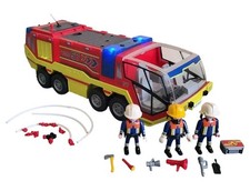 Playmobil 70557 camion dei pompieri con giroscopio sirena + 3 minifigure...