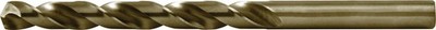 10x Spiralbohrer DIN 338 Typ INOX D.6,6mm HSS-Co5 profilgeschl.Gold