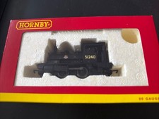 Hornby R3024 Pug 0-4-0 Tank No. 51240 BR Black Early Emblem - Boxed
