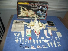 Vintage 1977 Mego Micronauts Battle Cruiser w/ Box & Accessories