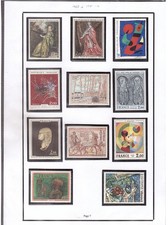 FR MUSEE IMMAGINAIRE COMPLETE 1973 à 1985 n° 1765 à 2363 **  57 T - Cote = 118 €