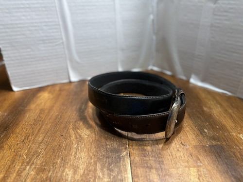 Montana Silver Smiths Belt Used 40” Length N2475401 Nocona Belt Company Brown - Picture 7 of 7