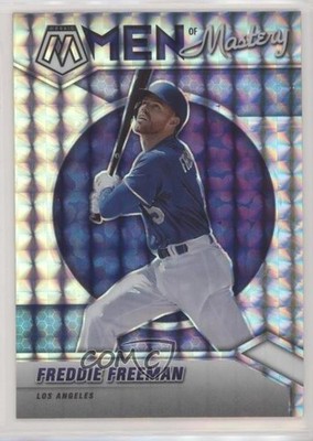 2022 Panini Mosaic Men of Mastery Mosaic Prizm Freddie Freeman #MM-8 0c3e