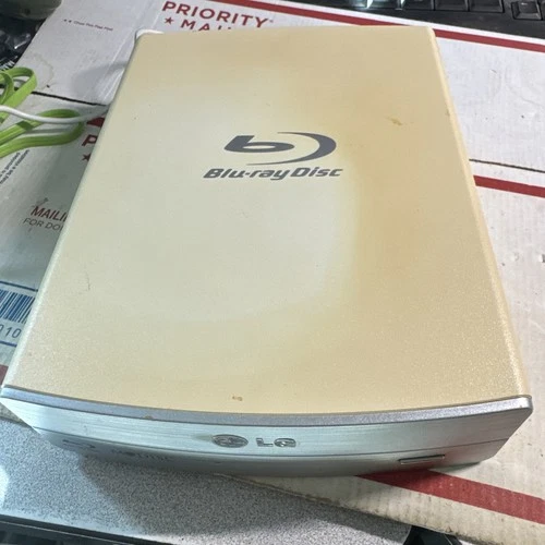 LG External Blu-ray Writer USB & Plugin 3.0 - BE14NU40, SN:311FQM000252.