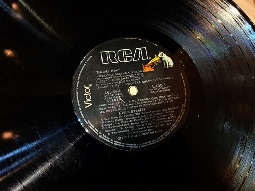 Elvis ARGENTINA 1971-1977 LP LOT Seamos Amigos + BLACK LABEL Moody Blue - Picture 8 of 8