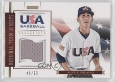 2012 USA Baseball National Team Collegiate Jerseys 48/99 Austin Cousino #5 0o9