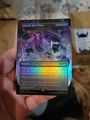 absorb into time mtg Foil Secret Lair