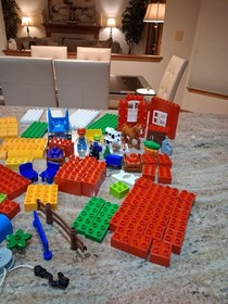 Lego Duplo Big Farm Set 10525 133 Pieces  Complete Set Plus Extra Pieces!