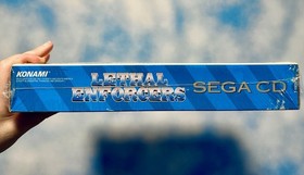 Lethal Enforcers Justifier Gun + Game Bundle | SEGA Mega CD | New Sealed RARE