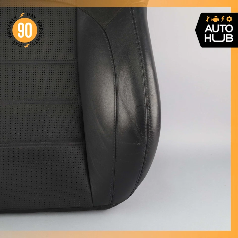 07-09 Cojín asiento superior delantero izquierdo o derecho mercedes w211 e63 amg negro fabricante de equipos originales Foto 4 de 4