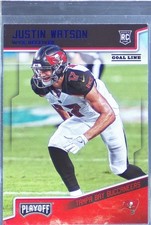 2018 Playoff Justin Watson Goal Line RC #267 Buccaneers
