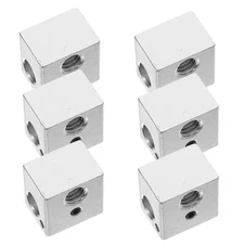 10 Pcs Print Heating Block 3d Printer Spare Parts Extruder Heater Kit