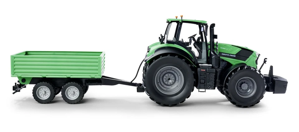 RC Traktor Deutz-Fahr 8280 TTV Carson 1:16 mit Anhänger & Kippfunktion - Bild 3 von 4
