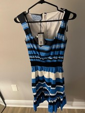Prada Dress women striped dress