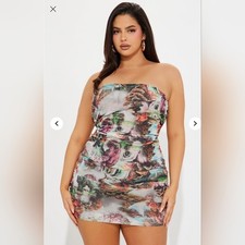 NWT Fashion Nova Micro Mini bodycon dress size 1X