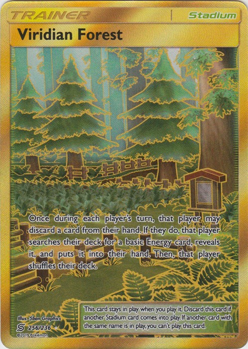 Viridian Forest - 256/236 - Secret Rare - NM - Unified Minds