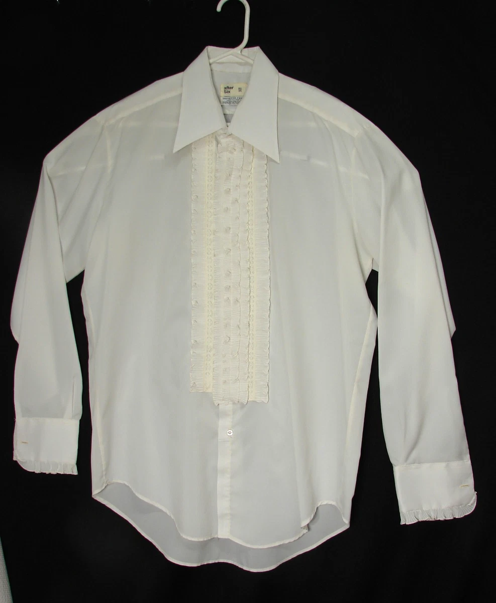 Mens Ruffled Tuxedo Shirt In Men's Dress Shirts for sale | eBay Mens Ruffled Tuxedo Shirt In Men's Dress Shirts for sale | eBay