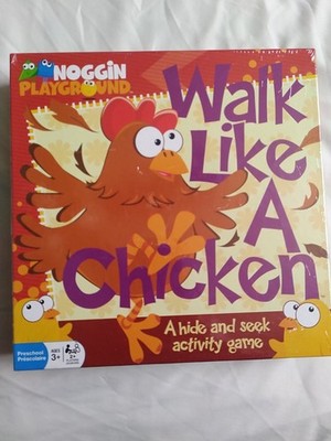 Noggin Playground Walk Like A Chicken Game New Sealed Ages 3+ Hide & Seek Game