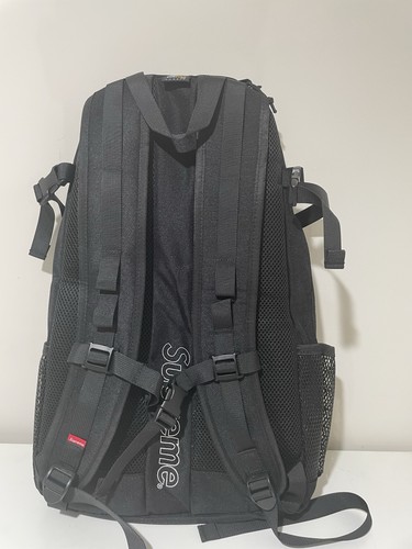 Mochila Supreme SS20 Negra - Nueva Con Etiquetas 100% Auténtica - Imagen 4 de 8