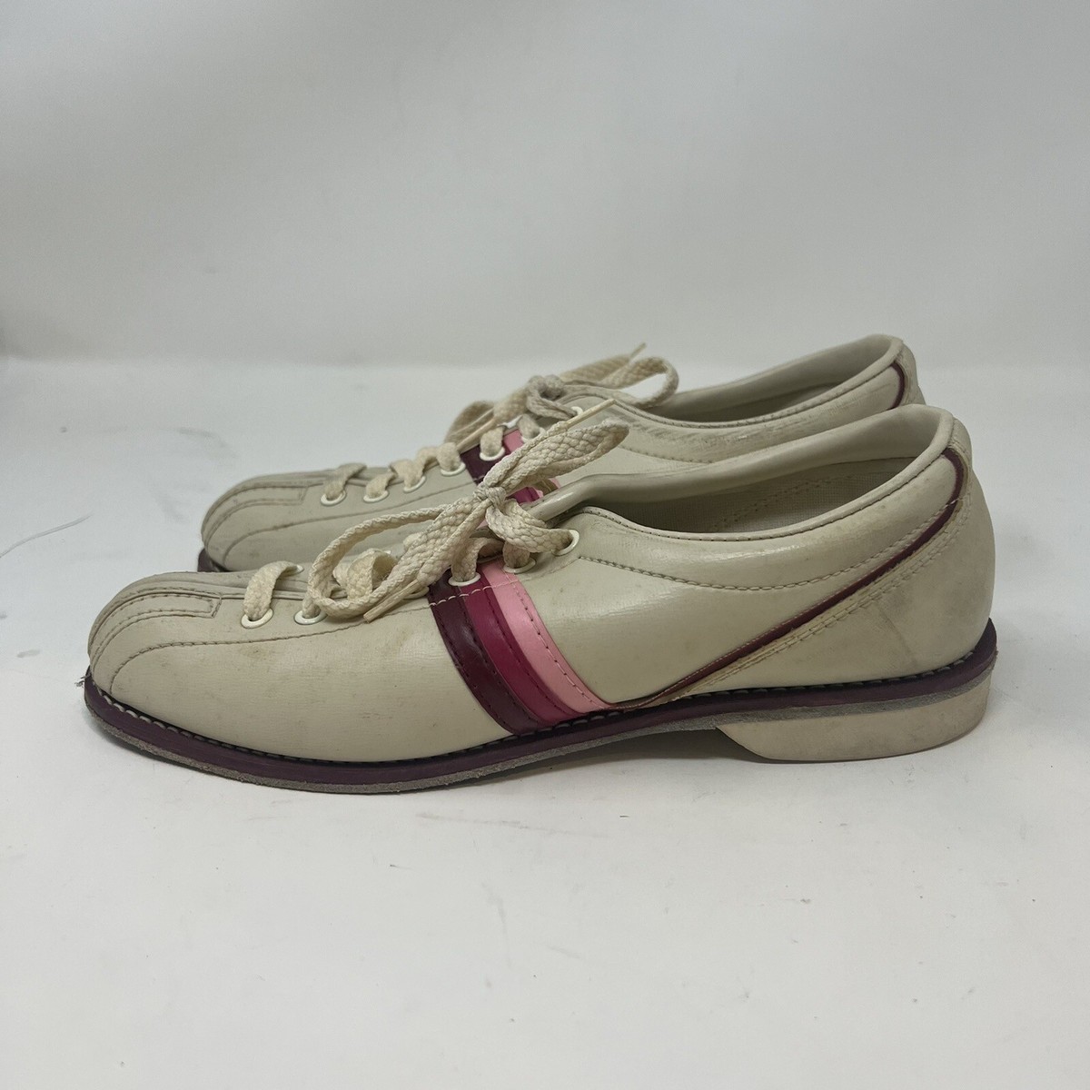 Bowling Shoes Vintage Endicott Johnson Size 7.5 Traditional