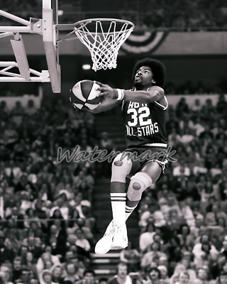 1975 - 76 ABA All Star Game Dr J Julius Erving Slam Dunk Contest 8
