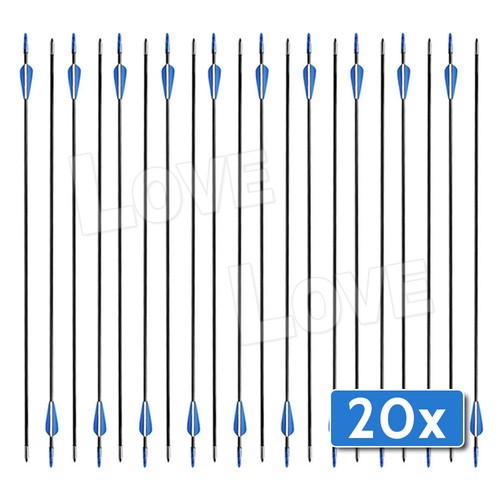 31" HEAVY DUTY FIBERGLASS/ALUMINUM ARROWS FOR Archery Hunting Compound Bow HOT - Picture 12 of 15