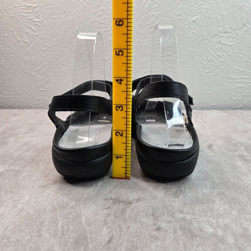 Scarpe Maryjane antiscivolo Naot nere pelle comode slingback ballerine da lavoro - Foto 5 di 11