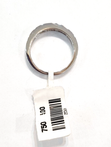 Eternity Ring 18ct White Gold Diamond Ring Size L 0.75ct Natural Diamonds - Picture 3 of 17