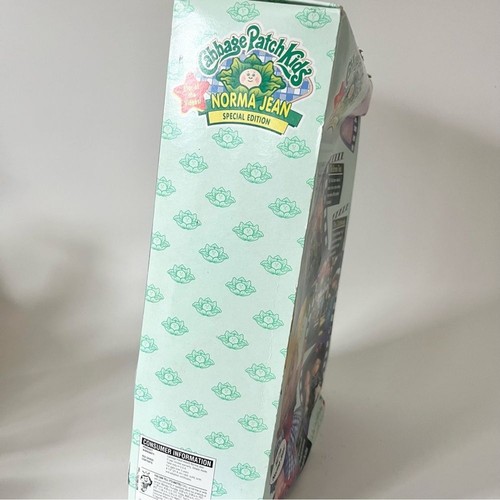 Bambola giocattolo vintage nuova con scatola cabbage patch kid Norma Jean edizione speciale 1998 anni 80 LEGGI - Foto 7 di 13