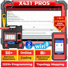 2025 LAUNCH X431 PRO 5 PAD V+ Car Diagnostic Scanner Tool Programming  Coding