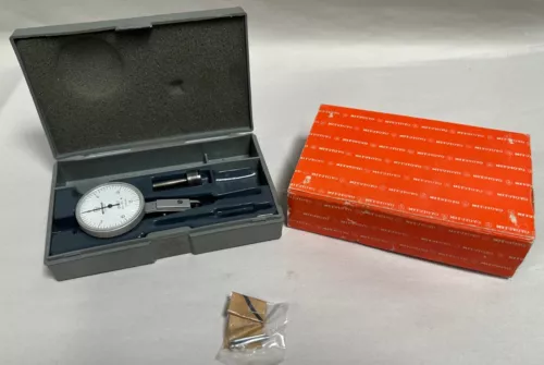 Mitutoyo 513-202 Jeweled Dial Test Indicator Gage .0005" W/ Case Japan (A20)