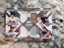 2016 Elite Extra Edition Quad Jersey Materials /199 McKay/Peterson/Naranjo/Gorby