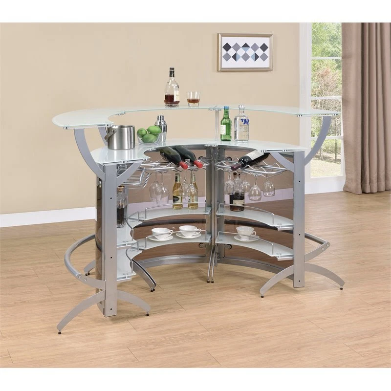 Coaster contemporary bar unit deals