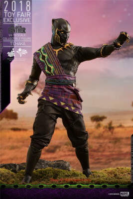 FREE SHIPPING Hot Toys HT MMS487 1/6 Black Panther T'Chaka