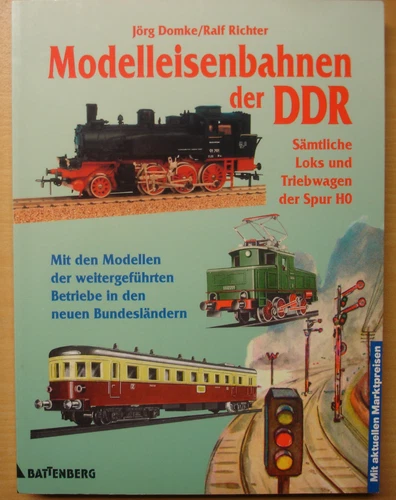 Modelleisenbahnen der DDR Sämtliche Loks und Triebwagen HO Modelle Typen Buch 